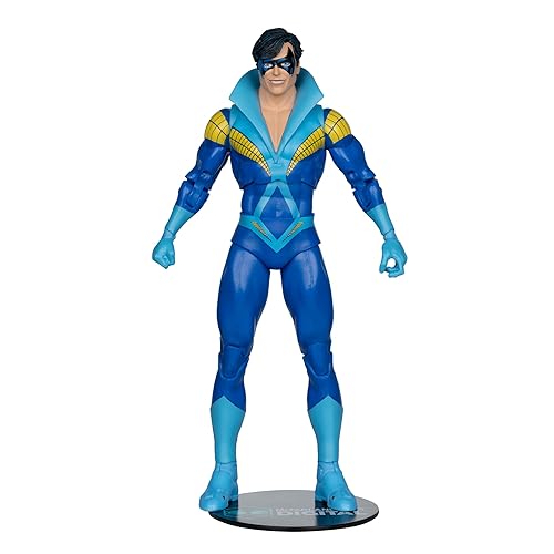 McFarlane Toys- DC Direct Nightwing (Teen Titans) 7in Action Figure with Digital Collectible