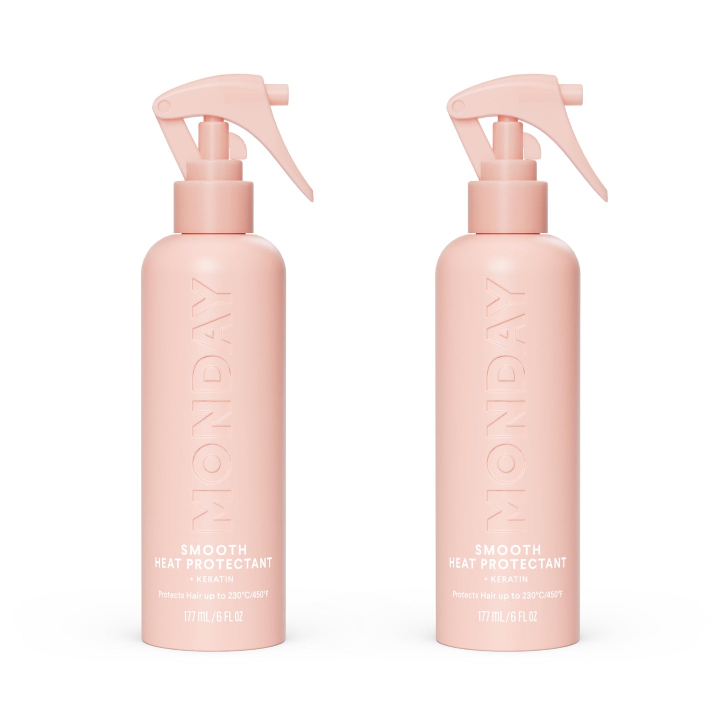 MONDAY HAIRCARE SMOOTH Heat Protectant with Keratin - 6 oz for a Smooth, Polished Finish(Pack of 2) Beauty & Personal Care MONDAY HAIRCARE