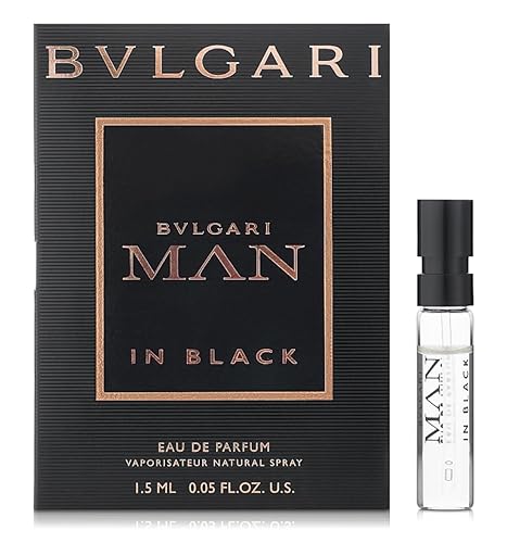 Bvlgari Man in Black Eau de Parfum Spray, 1.5 ml, 0.05 fl oz