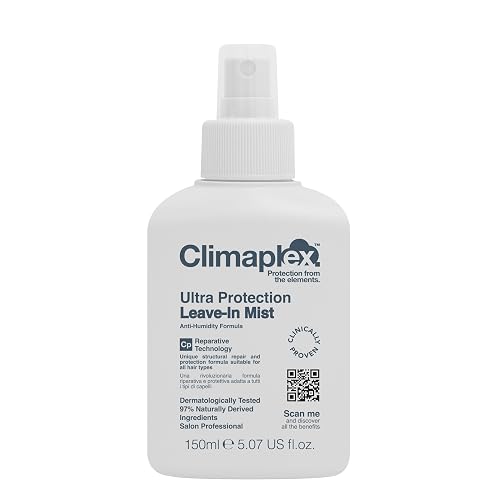 Climaplex Ultra Protection Leave-In Mist - Nourishing and Volumizing Properties - Shields and Seals Cuticles - Enhances Shine and Controls Frizz
