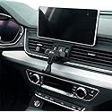 BEERTE Phone Holder fit for Audi Q5 2018-2024 Audi SQ5 2018-2024 Adjustable Air Vent Car Dashboard Cell Phone Mount Carbon Fiber Pattern Phone Mount…