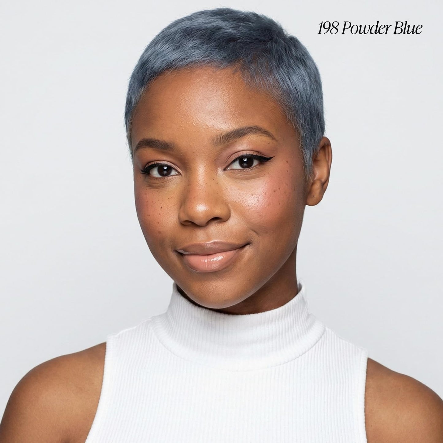 Adore Semi Permanent Hair Color (198 Powder Blue) | Vegan & Cruelty-Free Blue Hair Dye | No Ammonia, No Peroxide, No Alcohol | 4 Fl Oz