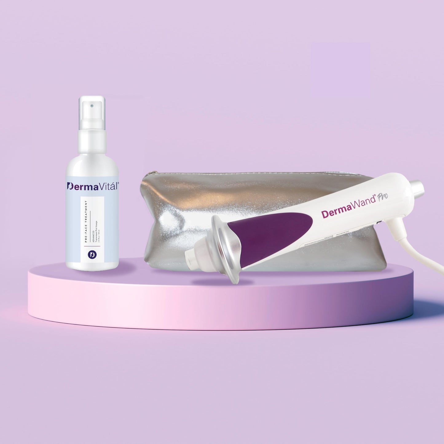 Derma Wand Pro Anti-Aging System - Portable Handheld Skincare Therapy Machine - Extra Strength