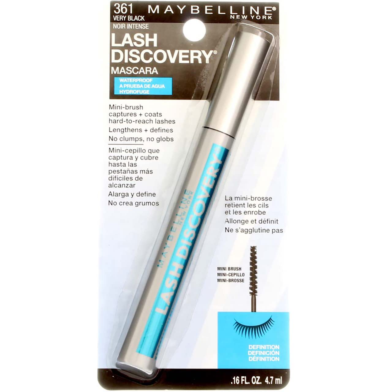 Myb Masc Lash D 01 W/P Size 1ct