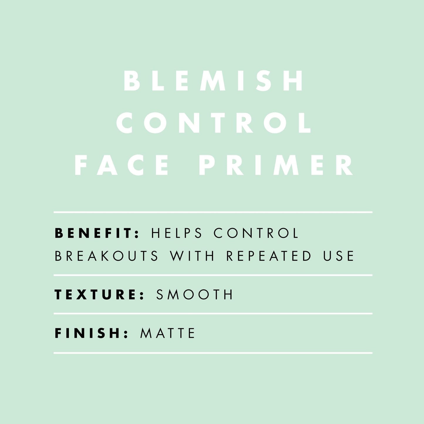 e.l.f. Blemish Control Face Primer, Soothing & Hydrating Makeup Primer For Fighting Blemishes, Grips Makeup To Last, Vegan & Cruelty-free, Large