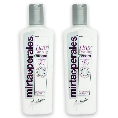 Mirta de Perales Cream Hairdressing With Vitamin E, 8 oz (Pack of 2)