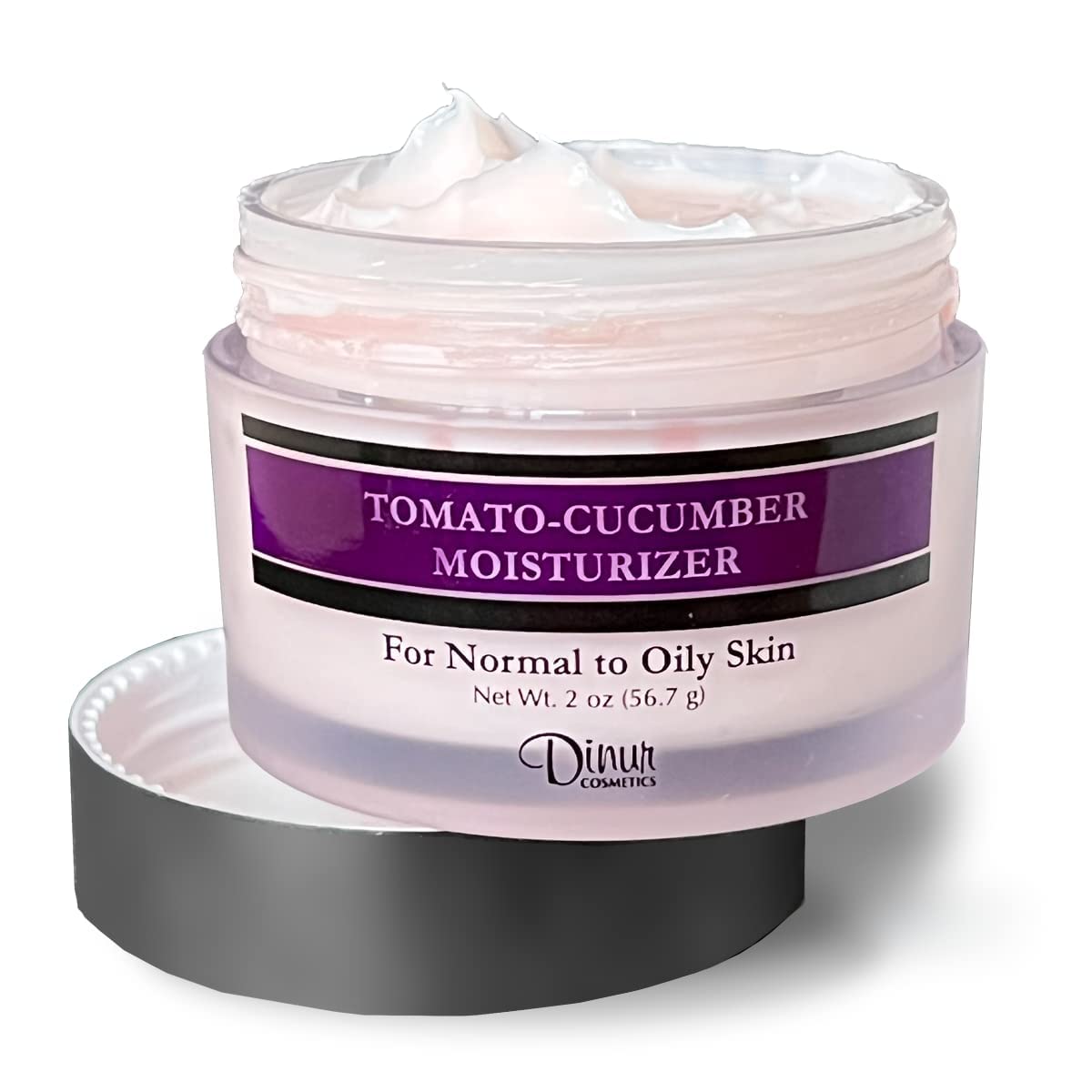 Dinur Cosmetics Tomato Cucumber Moisturizer 2 Oz, Hydrating Face Moisturizer to Nourish Dry Skin Face Cream to Minimize Wrinkles Tighten Pores