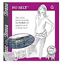 Braza No Belt - Invisible, Adjustable, Clear Fits 20"-40" Waist