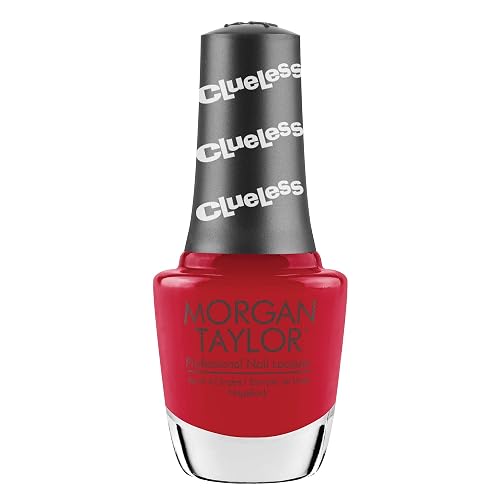 Morgan Taylor Nail Lacquer Summer Collection (I Totally Paused) Red Professional, Vibrant, Chip-Resistant, Fast-Drying, Long-Lasting, High-Shine, 0.5 Beauty & Personal Care Morgan Taylor