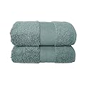 Hencely Luxury Hand Towel - Set of 2 (16x28 Inches) - Soft Turkish Cotton, Absorbent, Quick-Drying Face, Body, Kitchen, and Bathroom Towel (Hand…