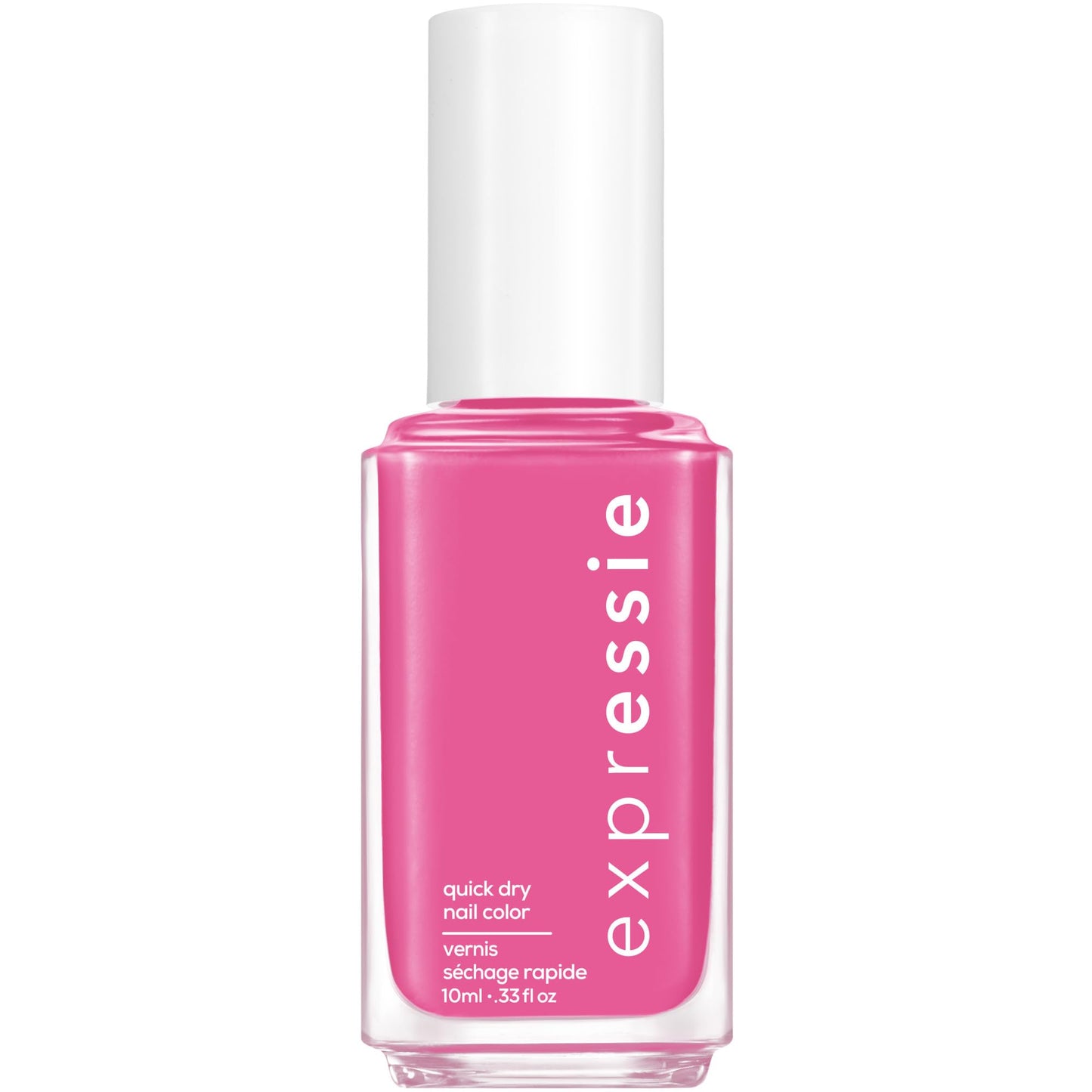 Essie expressie, Quick-Dry Nail Polish, 8-Free Vegan, Hot Pink, Trick Clique, 0.33 fl oz Beauty & Personal Care essie