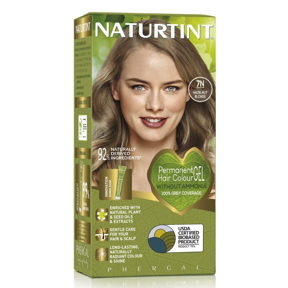Naturtint 7N Hazelnut Blonde Hair Color, 5.07 FZ