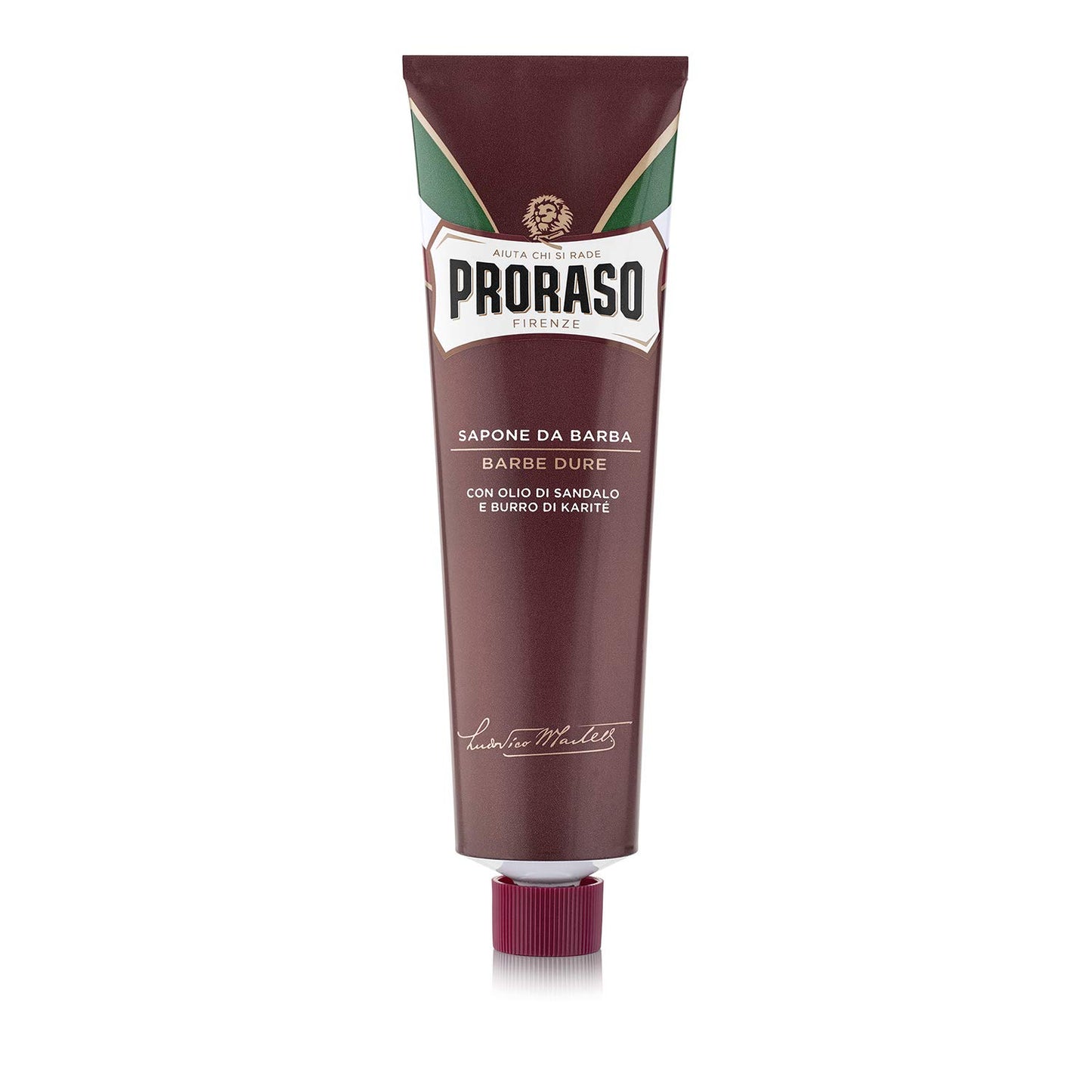 Proraso Shaving Cream - Sandalwood Oil & Shea Butter - Moisturizing & Nourishing Shave Cream for Coarse or Hard Beards - Premium Italian Shaving Beauty and Personal Care Proraso