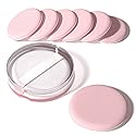 MOHOPE 8Pcs Air Cushion Makeup Sponges for Foundation with Portable Box | Latex-Free Blending Sponge for Liquid, Cream, Foundation and Powder | Round