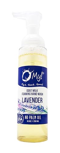 O My! Goat Milk Foaming Hand Wash | Rich, Creamy Foam | Made with Farm-Fresh Goat Milk | Free of Parabens & More | Handcrafted in USA