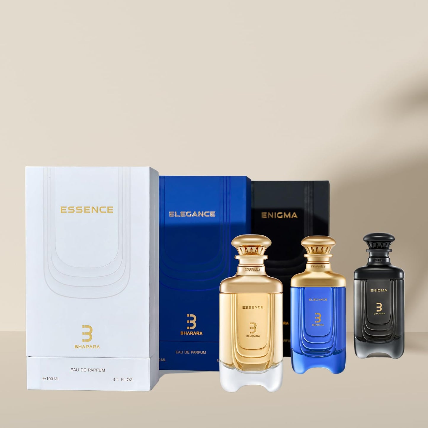 Bharara Elegance For Men Eau de Parfum Spray, 3.4 Fl Oz / 100 ML