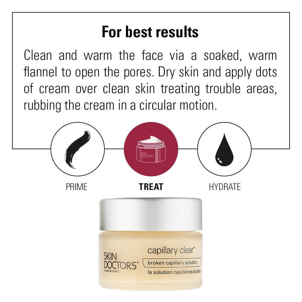 Skin Doctors Capillary Clear, Broken Capillary Formula, 1.7 fl oz (50 ml)