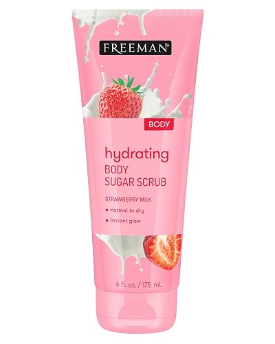 Hydrating Milk Body Sugar Scrub by Freeman for Women - 6 oz Scrub Beauty & Personal Care Freeman