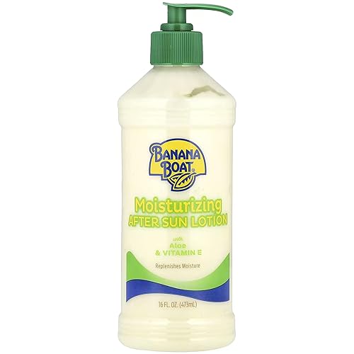 Banana Boat Aloe After Sun Lotion Pump 16 Ounce (473ml) (3 Pack)