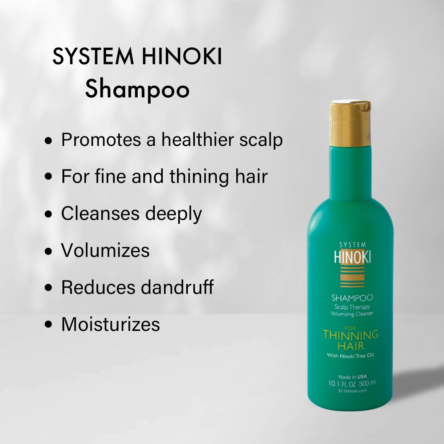 Hayashi System Hinoki Shampoo & Conditioner 10.1oz Duo "Set"