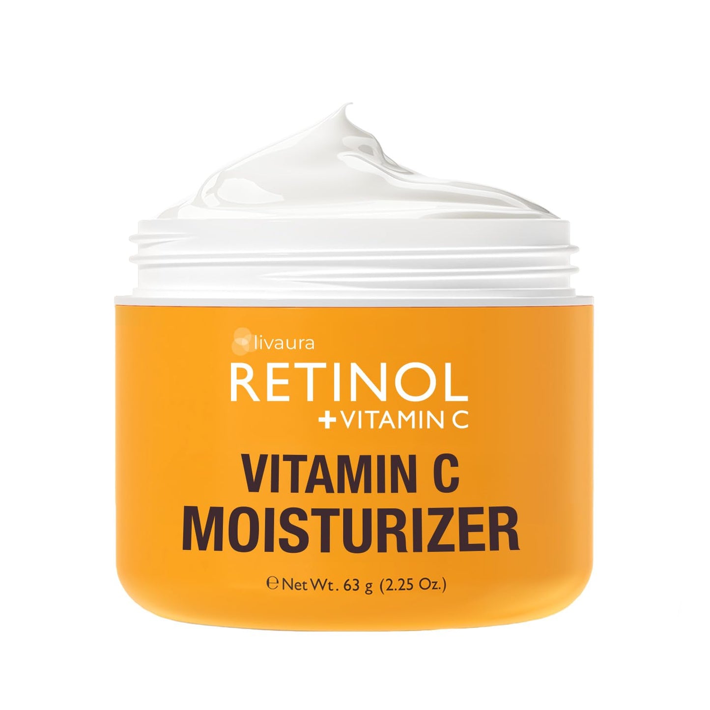 LIVAURA Retinol + Vitamin C Face Moisturizer