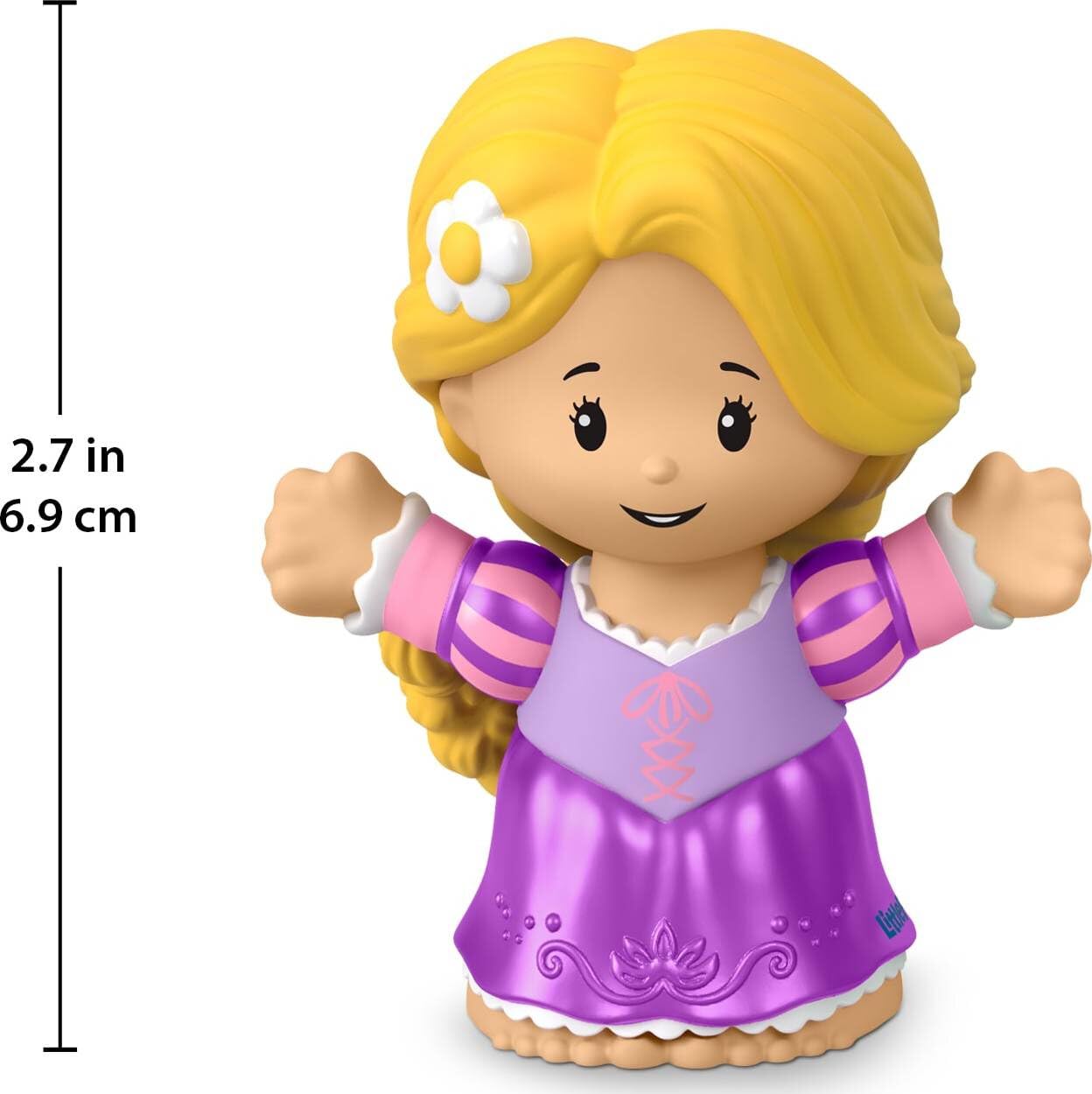 Disney Princess Repunzel Little People Single Character Figure Toddler Toy for Pretend Play