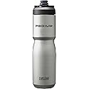 CamelBak Podium Steel Insulated Stainless Steel Bike Water Bottle Stainless, 22oz
