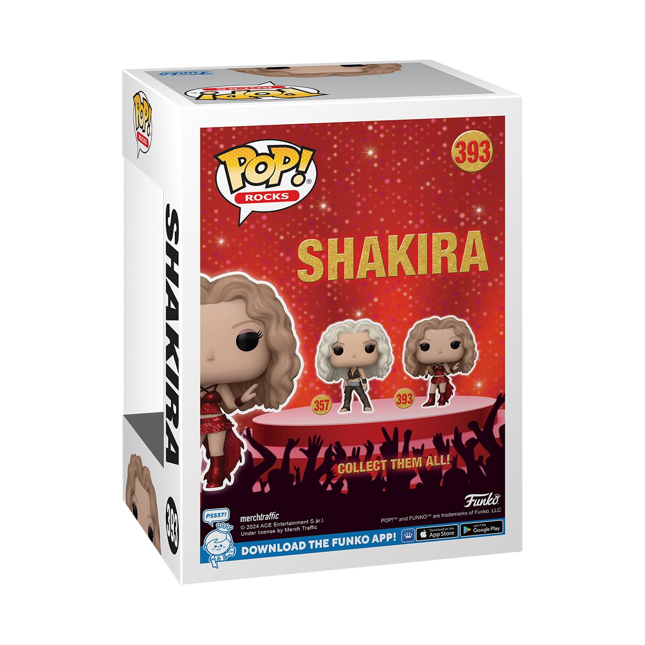 Funko POP! Rocks: Shakira - (Super Bowl) - Glitter - Collectable Vinyl Figure - Gift Idea - Official Merchandise - for Kids & Adults - Music Fans…
