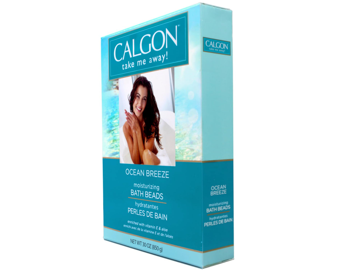 Calgon Ultra-Moisturizing Bath Beads (Ocean Breeze, 30-Ounce)
