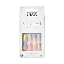 KISS Voguish Fantasy, Press On Nails, Nail Glue Included, 'Candies', Multicolor, Medium Size, Coffin Shape, Includes 28 Nails, 2g glue, 1 Manicure Beauty & Personal Care KISS