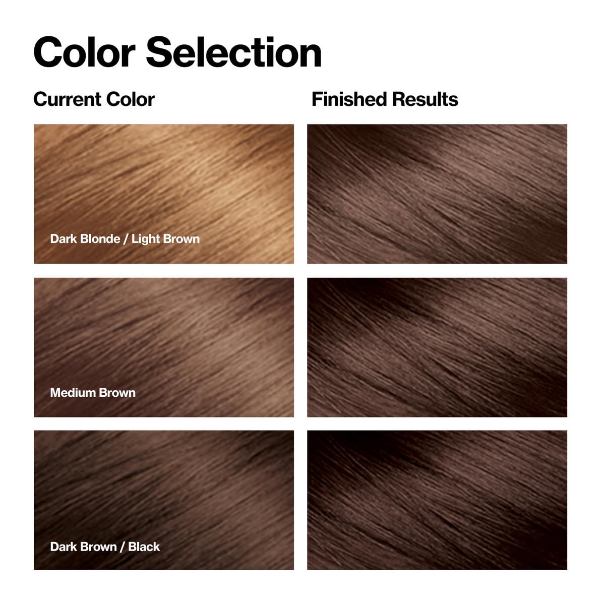 Permanent Hair Color by Revlon, Permanent Hair Dye, Colorsilk with 100% Gray Coverage, Ammonia-Free, Keratin and Amino Acids, 33 Dark Soft Brown, 4.4