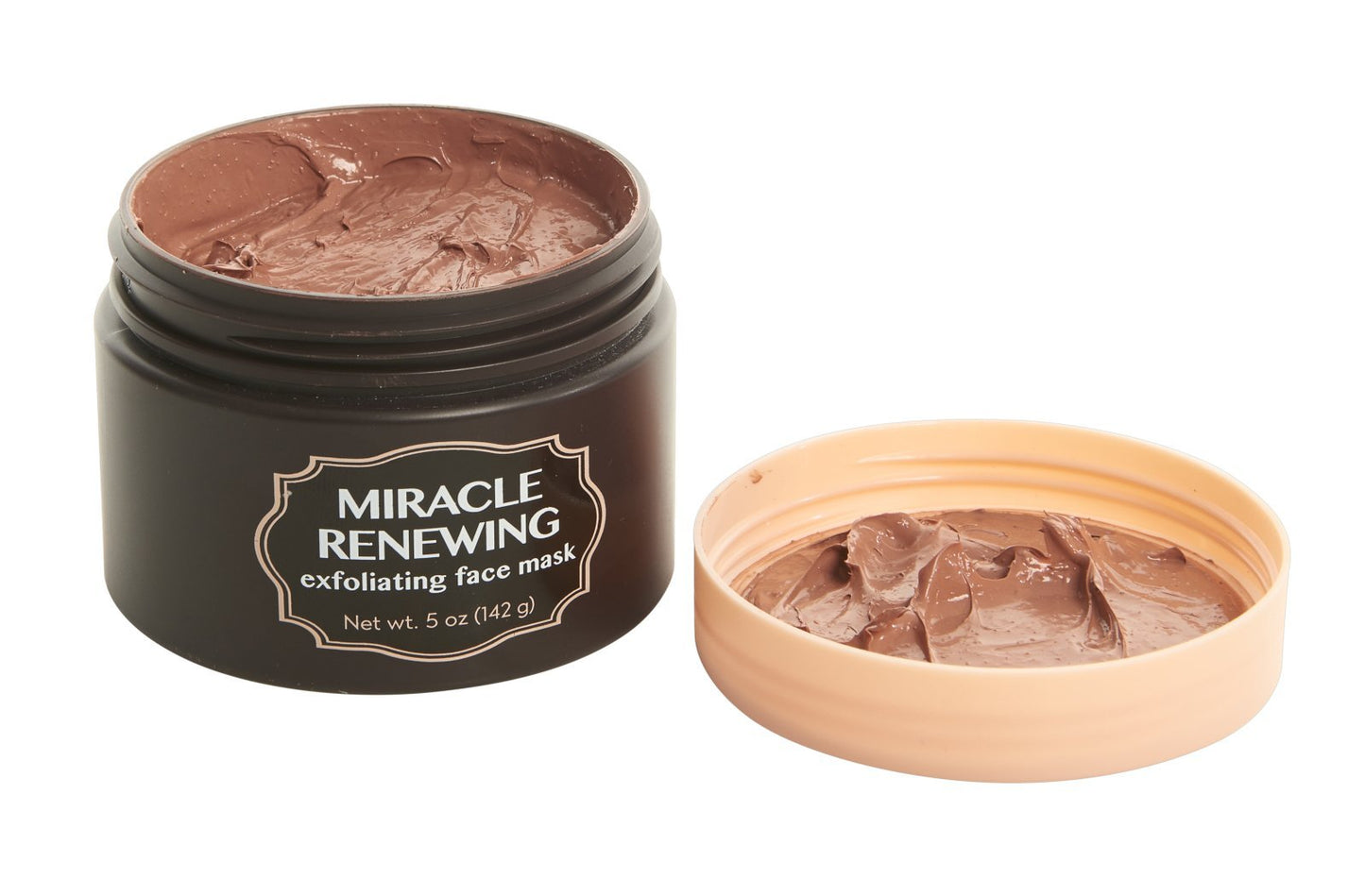 Evenza Miracle Renewing Exfoliating Face Mask for age spots and uneven skin tone. Vitamin C Clay Mask with Argan Oil and Ferulic Acid. Large 5oz jar.