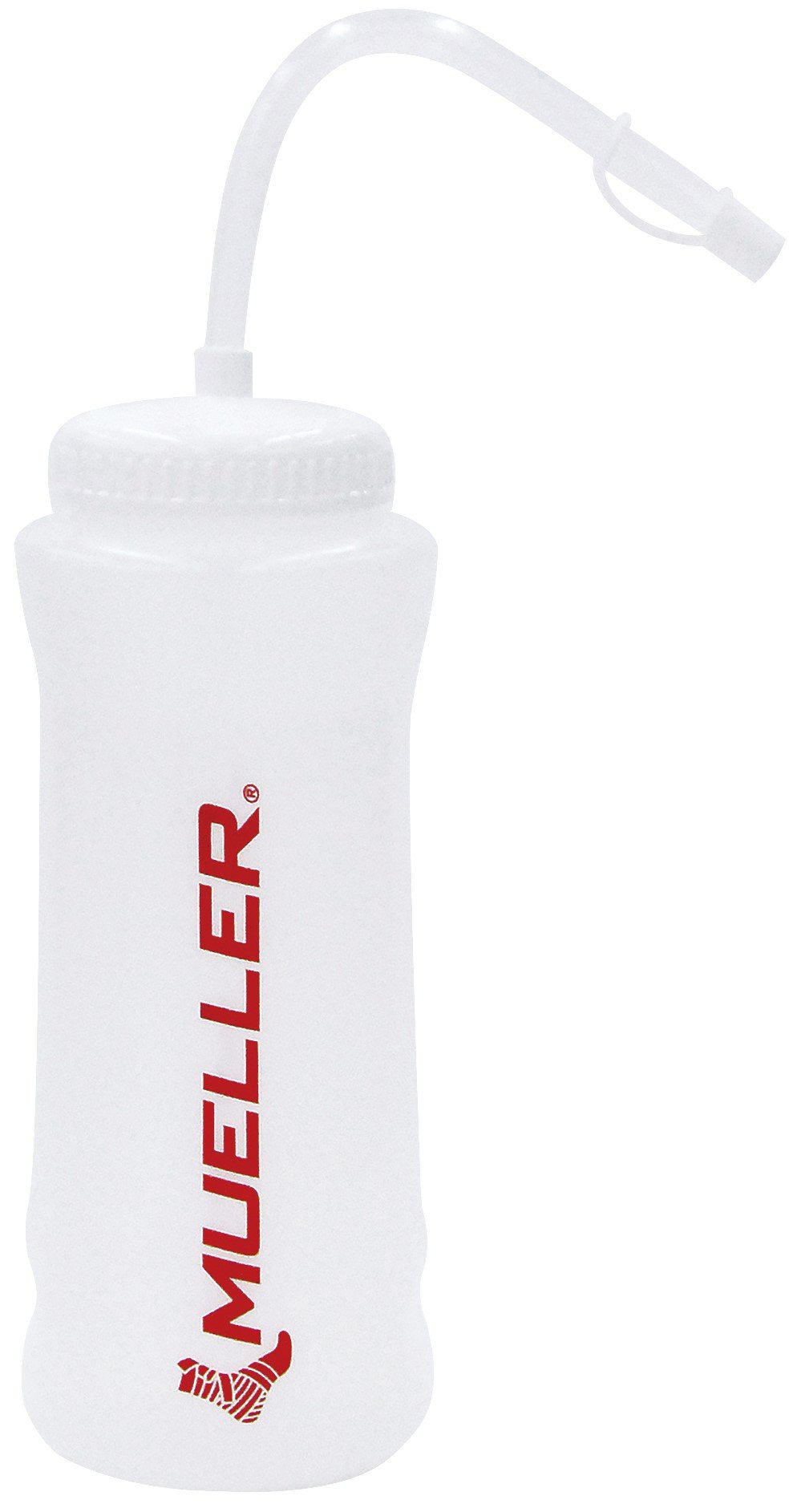 Mueller Water Bottle Straw & Cap Red 946ml 919129M Red