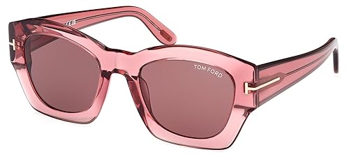 Tom Ford GUILLIANA FT 1083 Shiny Pink/Brown 52/22/140 women Sunglasses