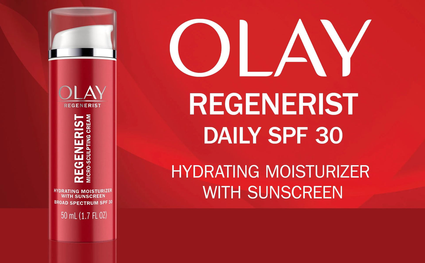 Olay Regenerist Micro Sculpting Cream, 1.7 Fl Oz, Pack of 2