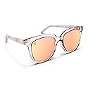 Blenders Eyewear Grove - Polarized Sunglasses - Butterfly Frames with Acetate Temples - 100% UV Protection - For Women - Gemstone Gal