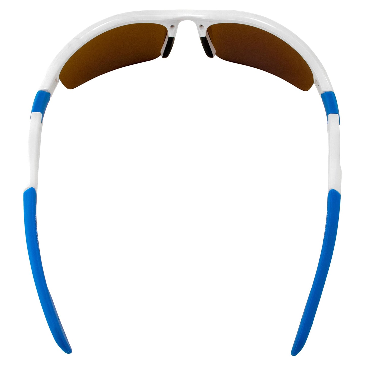 MAXX Switchback Sport Golf Motorcycle Riding Sunglasses White with Blue and Polarized Brown Lens