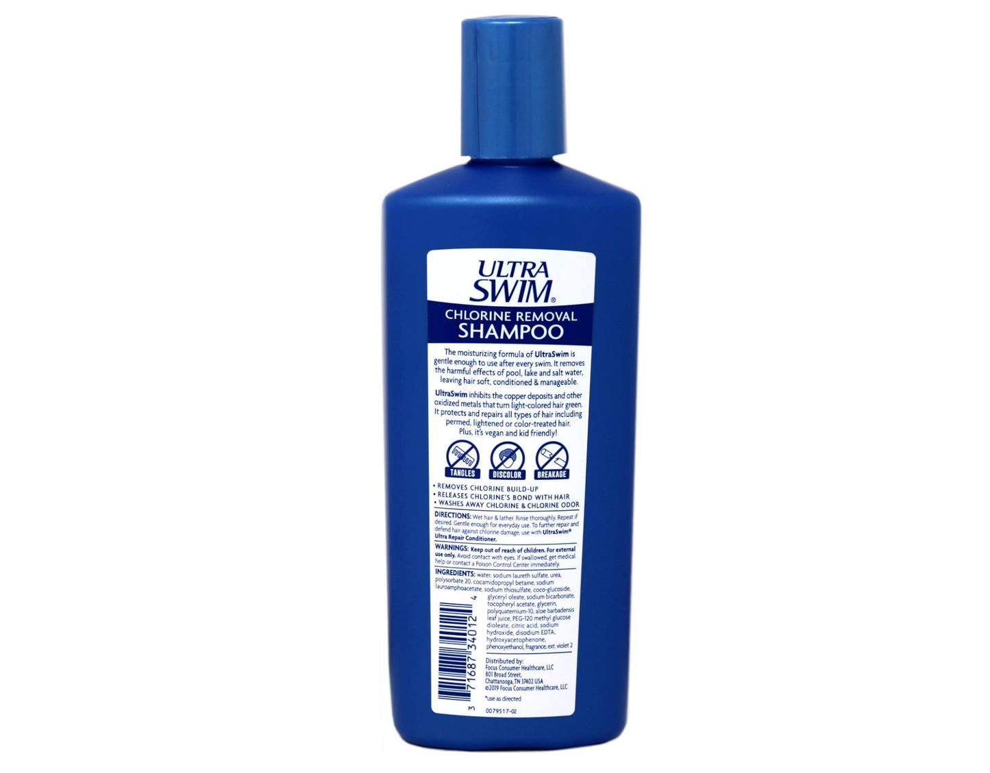Ultra Swim Shampoo Size 7z Ultra Swim Chlorine Removal Shampoo