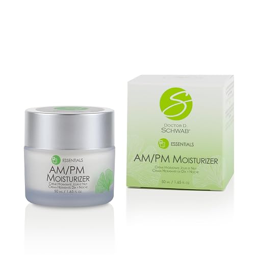 Doctor D. Schwab AM PM Moisturizer - 1.65 fl oz (50 ml) - Day & Night Face Cream with Grape Stem Cell Extract and Advanced Peptides