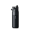 LARQ Bottle Swig Top 34oz - Insulated Stainless Steel Water Bottle With Built-In Silicone Handle | BPA Free | Reusable Water Bottle for Sports, Gym