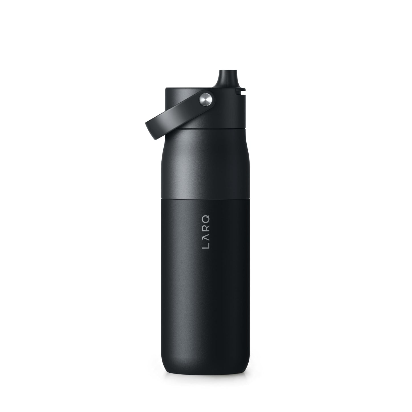 LARQ Bottle Swig Top 34oz - Insulated Stainless Steel Water Bottle With Built-In Silicone Handle | BPA Free | Reusable Water Bottle for Sports, Gym