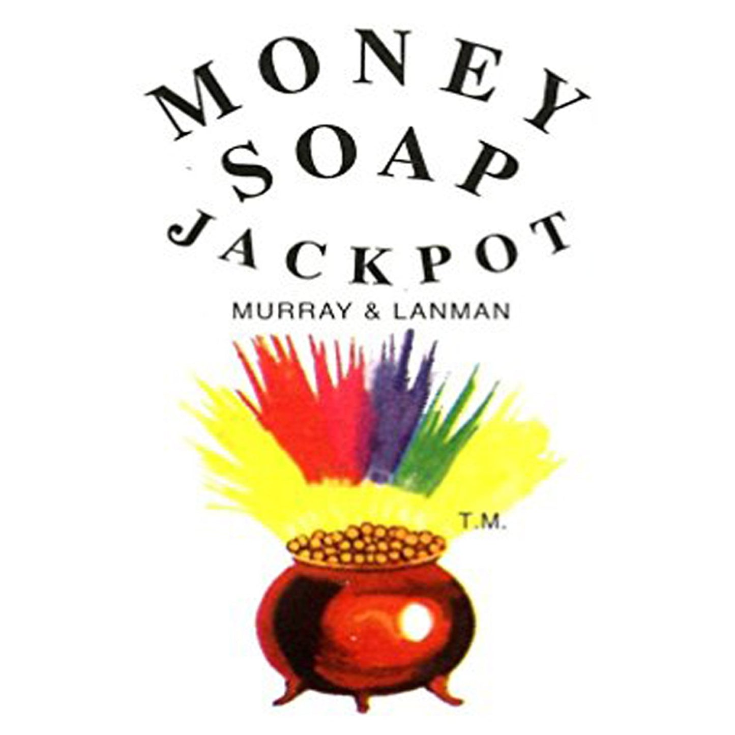 Murray & Lanman Money Soap Jackpot, 3.3 oz, 95 g, Novelty Bar Soap for Good Luck