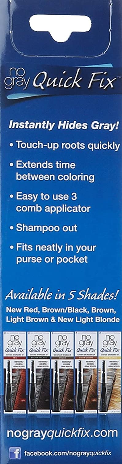 No Gray Quick Fix Brwn/Bl Size .5z No Gray Quick Fix Brown/Black .5z