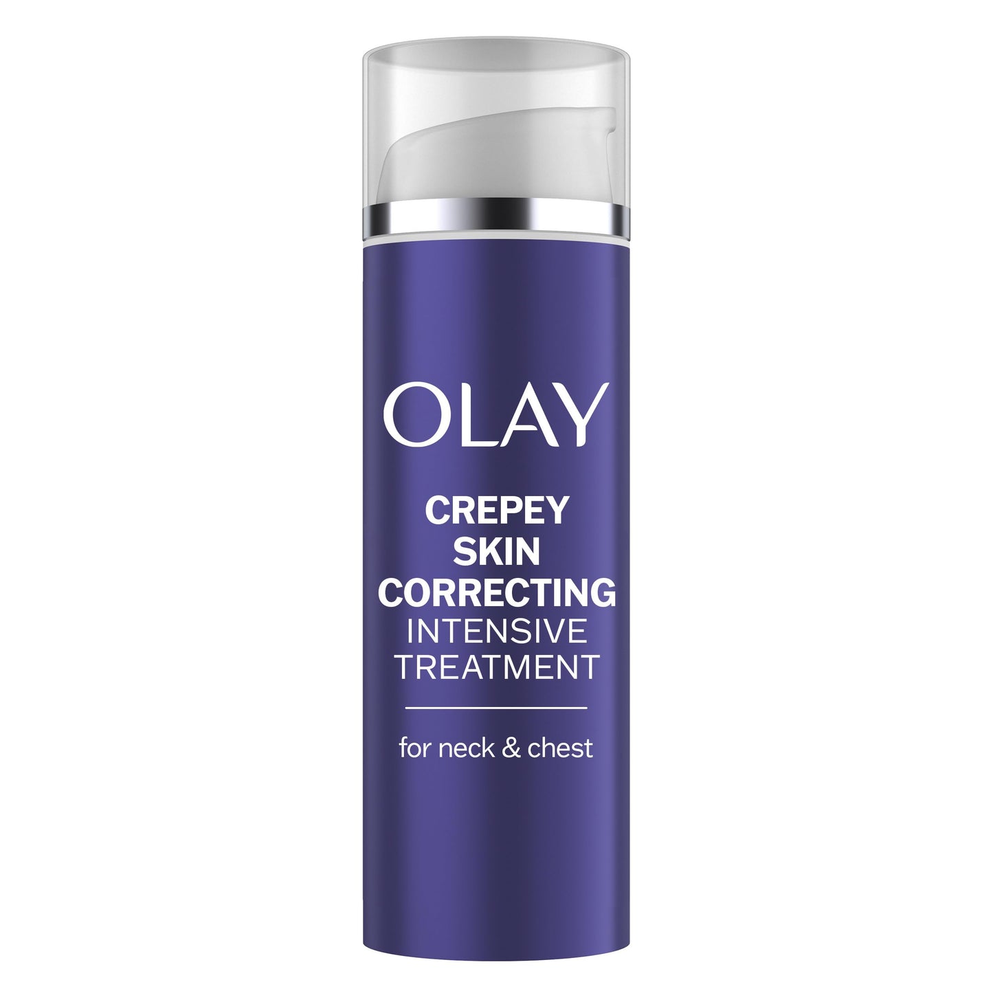 Olay Treatment Cream Intensive Crepey Skin Correcting for Neck & Chest with Retinol24, Vitamin B3 Complex, Deeply Hydrates, Renews & Smoothes Skin