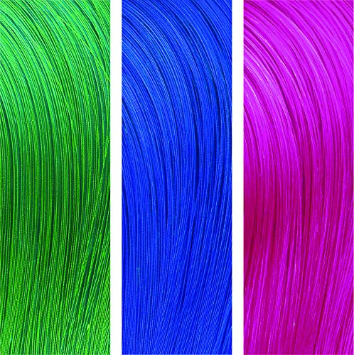 Colorme Temporary Hair Color, Hair Chalk alternative 3PK (Teal, Blueberry, Orchid)