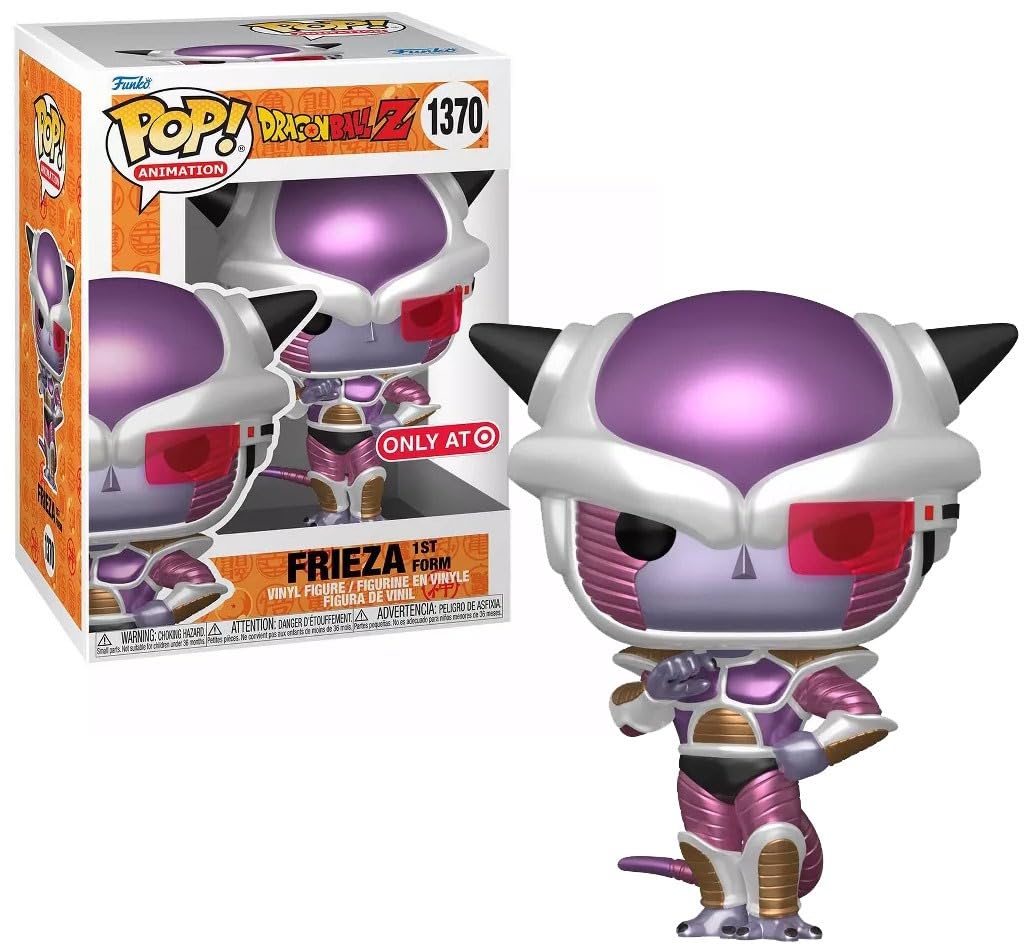 Funko - Figure Dragon Ball Z - First Form Frieza Metallic Exclu Pop 10 cm - 0889698712781