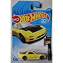 Hot Wheels 2018 50th Anniversary Nightburnerz Mazda RX-7 16/365, Yellow