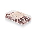 Apres Neutrals Gel-X Maisie Box Of Press On Nails, 11 Sizes 00-9, Soft Gel Nail Tip Box (150pcs) (Natural Coffin Medium, 150pcs) Beauty & Personal Care APRÉS