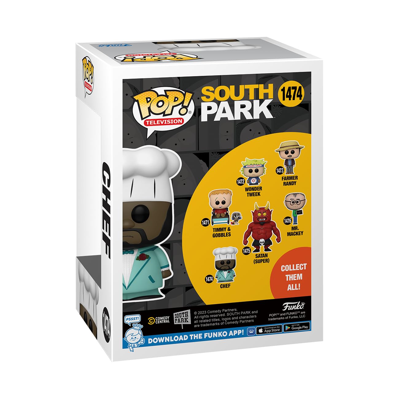Funko POP! TV: South Park - Chef in Suit - Collectable Vinyl Figure - Gift Idea - Official Merchandise - for Kids & Adults - Cartoons Fans - Model…