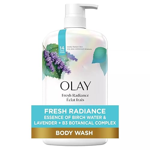 Olay Body Wash 33 Ounce Radiance Birch Water & Lavender